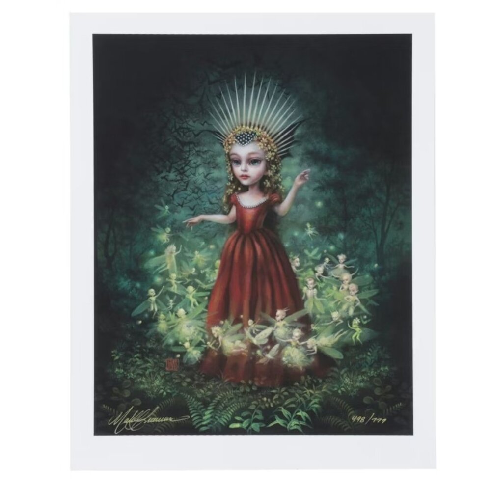 Mab Graves Hand-Embellished Giclee "Queen Mab", 2019